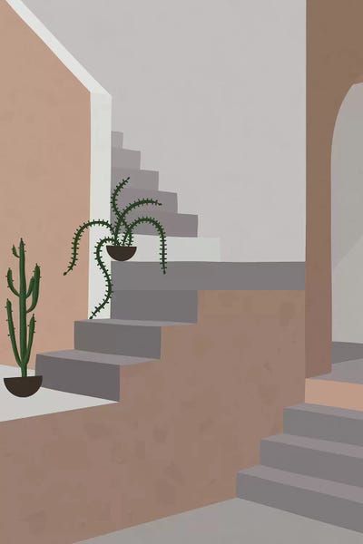 Staircases: Stairs & Arc by Alisa Galitsyna