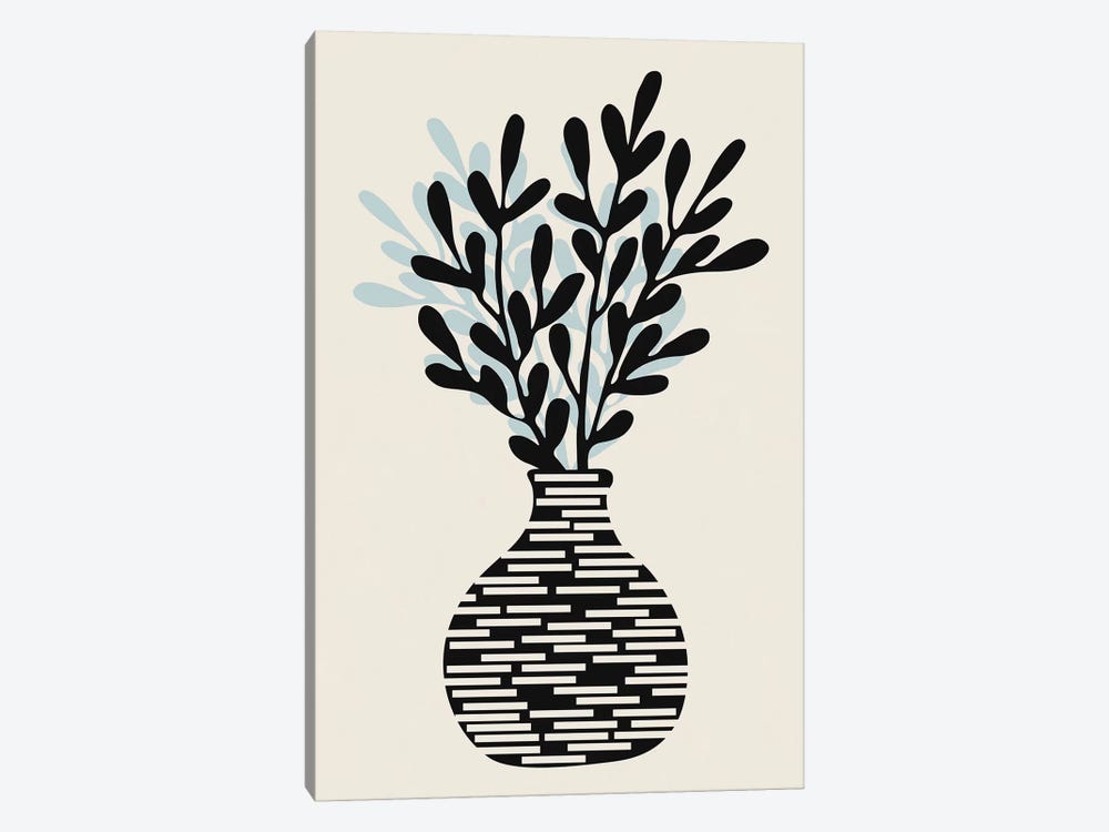 Still Life With Vase And Tree Branches by Alisa Galitsyna 1-piece Canvas Art