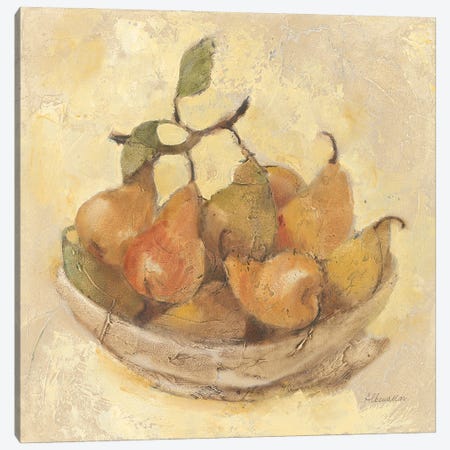 Sunlit Pears Canvas Print #ALH118} by Albena Hristova Canvas Art