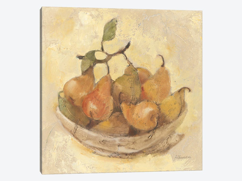 Sunlit Pears by Albena Hristova 1-piece Canvas Print