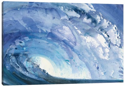 Barrel Wave Canvas Art Print
