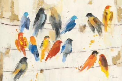 Town Meeting by Albena Hristova art print