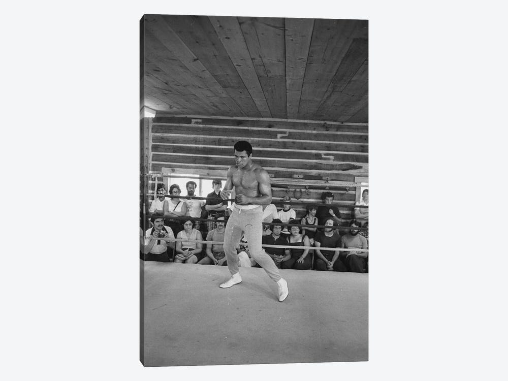 In-Ring Movement At Deer Lake I (Rumble In The Jungle™ Training Camp) by Muhammad Ali Enterprises 1-piece Canvas Art