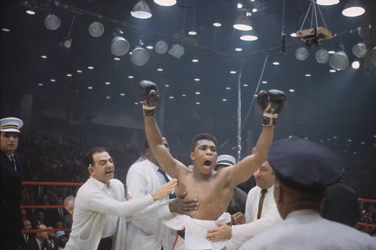 Jubilant Victory Celebration, February 25th, 1964