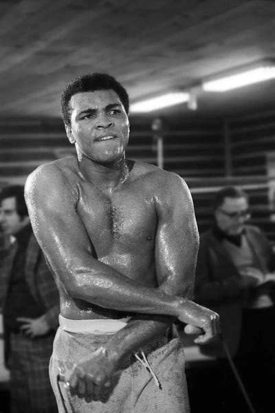 Muhammad Ali Jumping Rope At Deer Lake I (Rumble In The Jungle™ Training Camp)