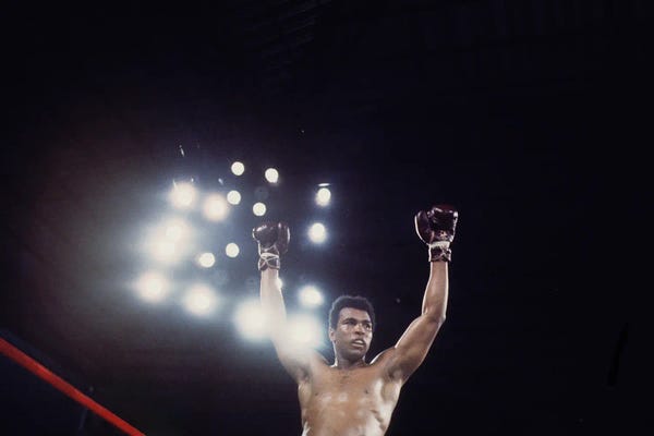 Post-Fight Raising Of The Arms