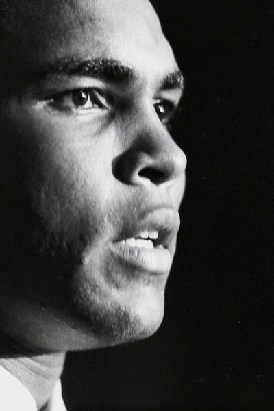 Muhammad Ali Enterprises - Unframed Prints: Profile Shot Of Muhammad Ali by Muhammad Ali Enterprises