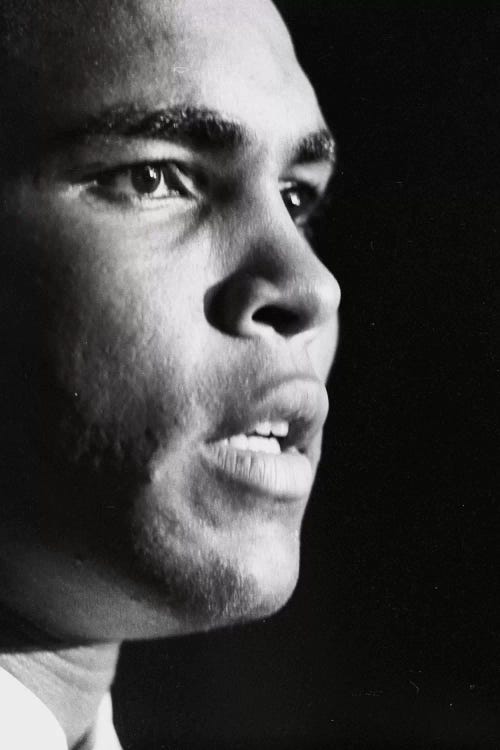 Profile Shot Of Muhammad Ali