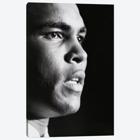 Profile Shot Of Muhammad Ali Canvas Print #ALI72} by Muhammad Ali Enterprises Canvas Art Print