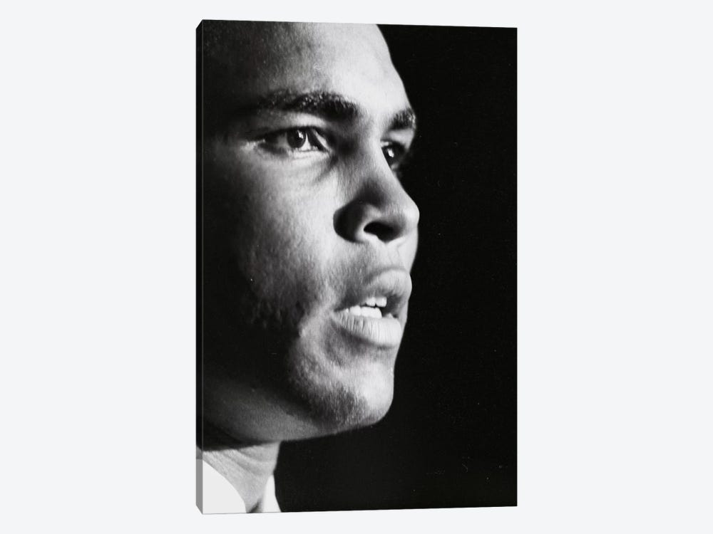 Profile Shot Of Muhammad Ali by Muhammad Ali Enterprises 1-piece Canvas Wall Art