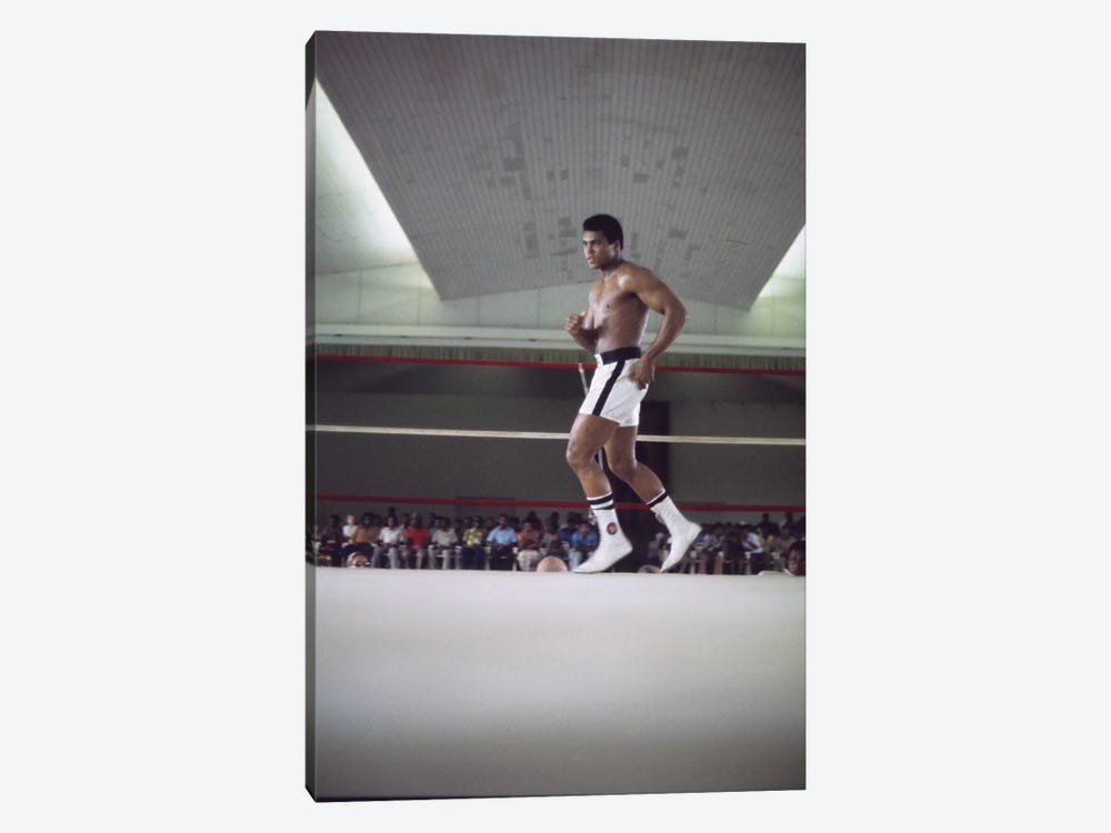 Rumble In The Jungle™ Footwork Training by Muhammad Ali Enterprises 1-piece Canvas Art