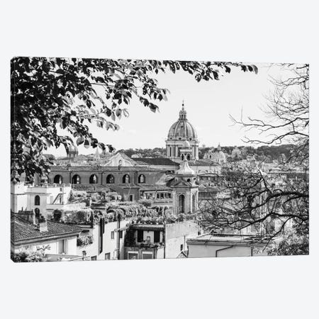 Italy, Rome. St Peter's dome from Viale della Trinita dei Monti. Canvas Print #ALJ7} by Alison Jones Canvas Art Print