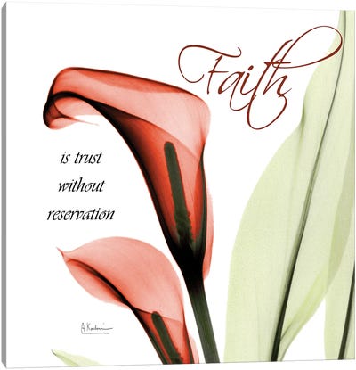 Callas Faith Canvas Art Print