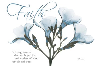 Faith Oleander by Albert Koetsier framed canvas print