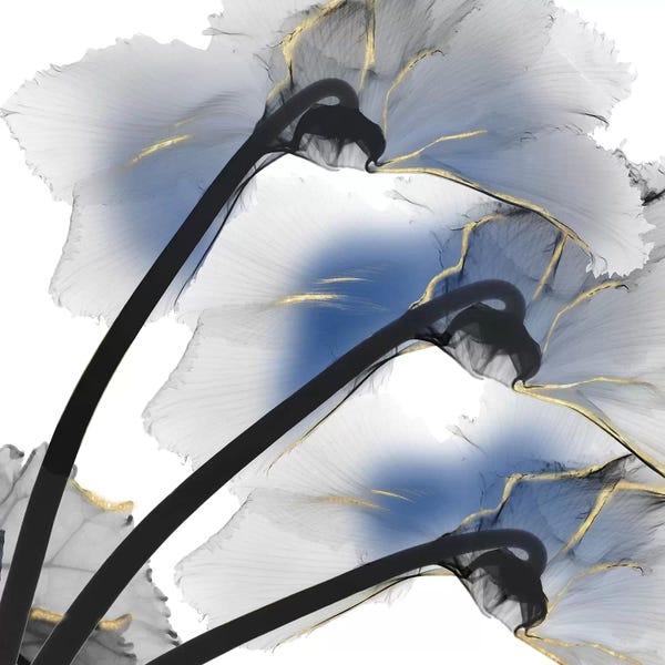 A.D. Lines Eurogroup Inc.: Indigo Luster Cyclamen I by Albert Koetsier