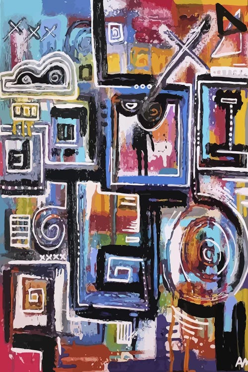 The Future is Now at Midnight by Alloyius McIlwaine wall art