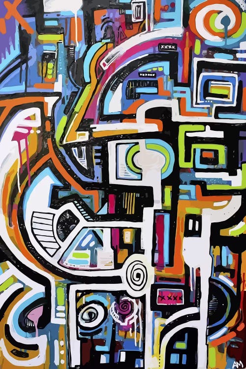 Light & Dark Work by Alloyius McIlwaine wall art