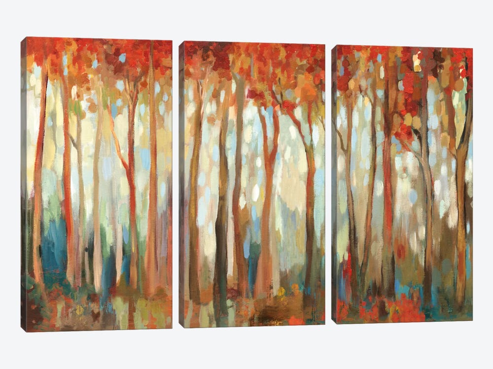 Marble Forest I by Allison Pearce 3-piece Canvas Wall Art