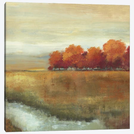 Orange Treescape II Canvas Print #ALP137} by Allison Pearce Canvas Art Print