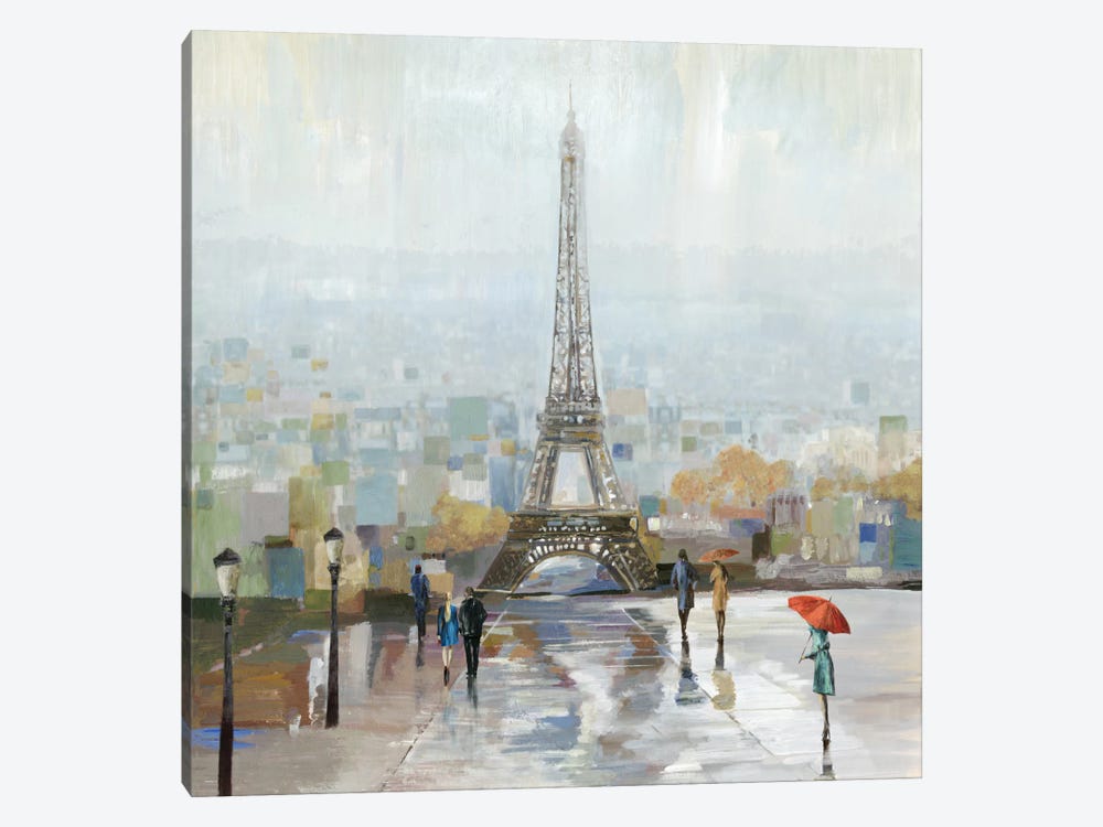 Paris by Allison Pearce 1-piece Canvas Artwork