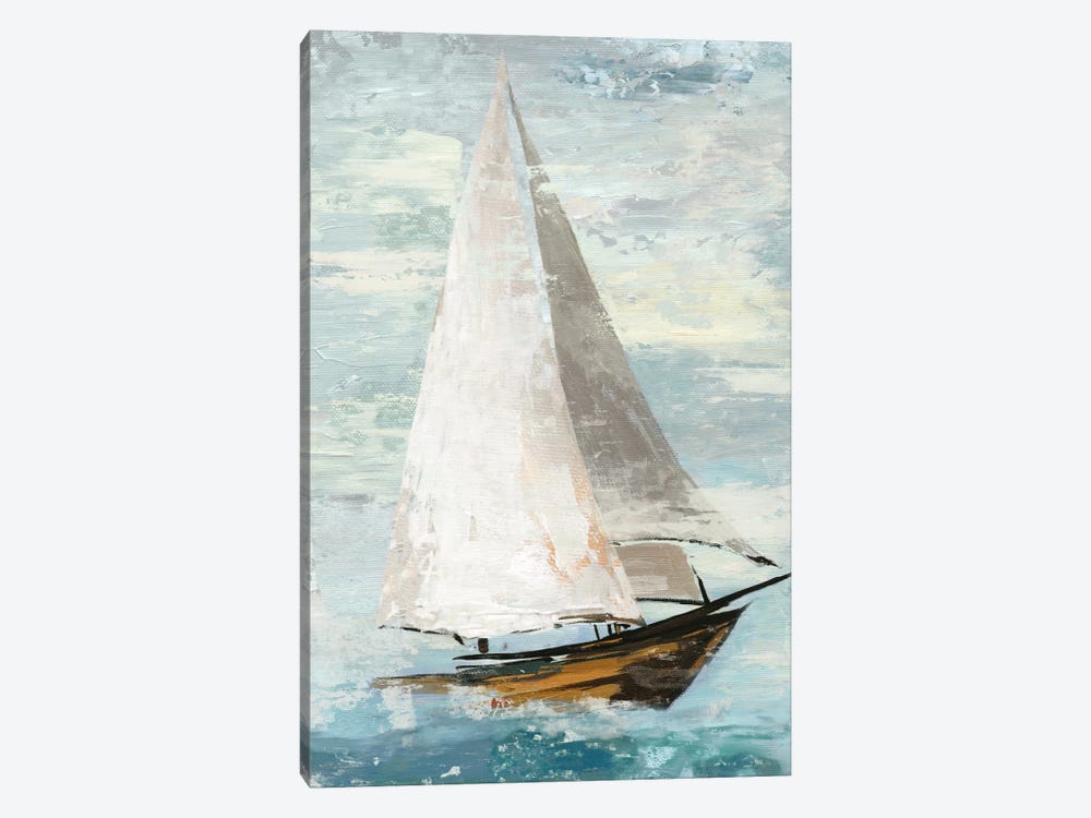 Quiet Boats II by Allison Pearce 1-piece Canvas Art Print