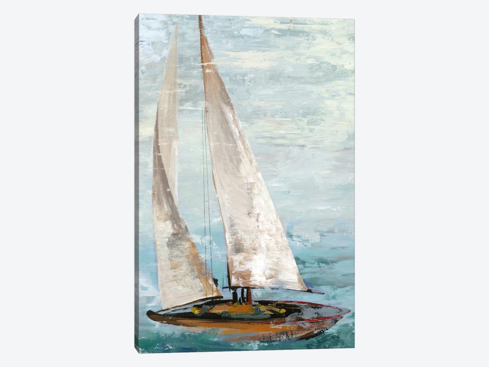 Quiet Boats III by Allison Pearce 1-piece Art Print