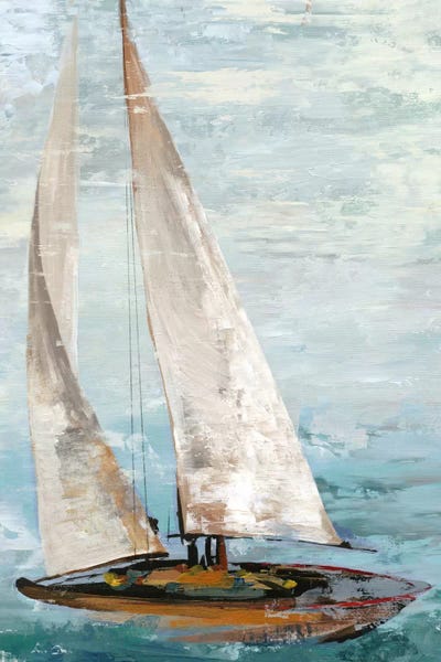 Sailboats: Quiet Boats III by Allison Pearce