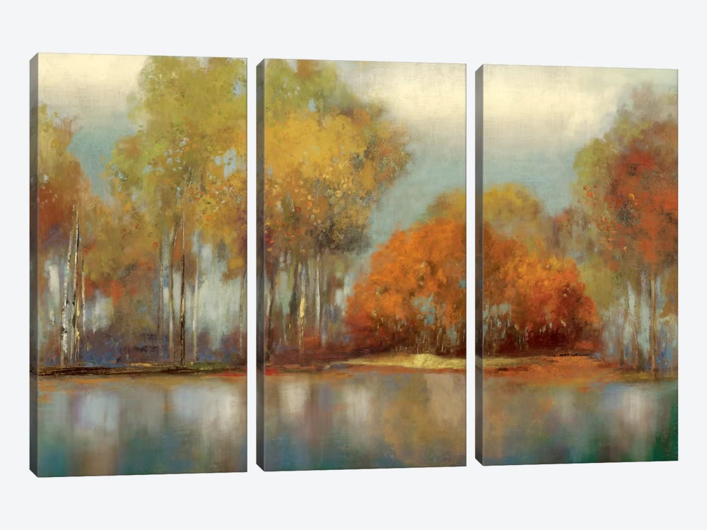 Reflections I by Allison Pearce 3-piece Art Print
