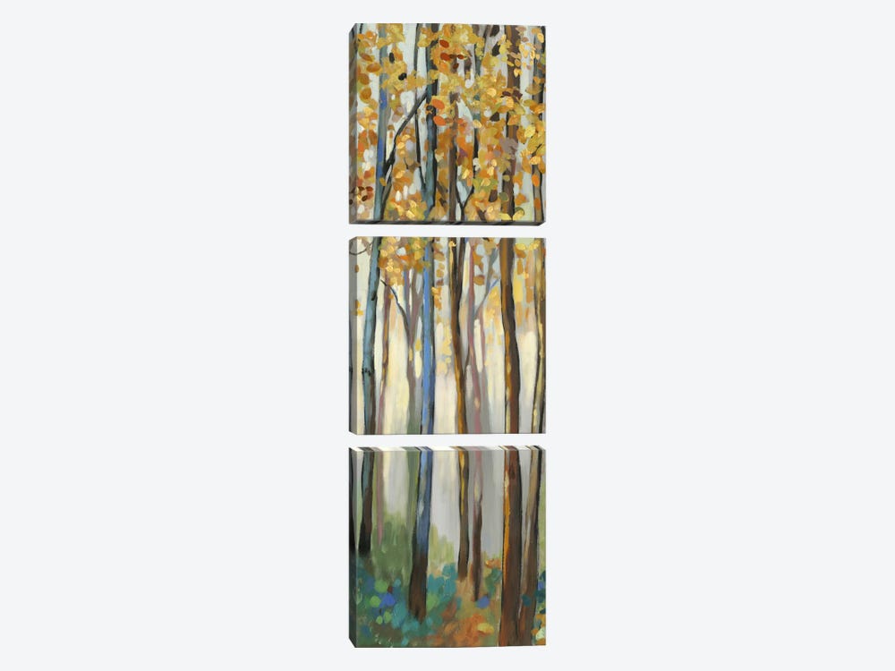 Standing Tall IV by Allison Pearce 3-piece Canvas Art Print