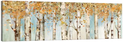 Birch Country Canvas Art Print - Home Staging Living Room