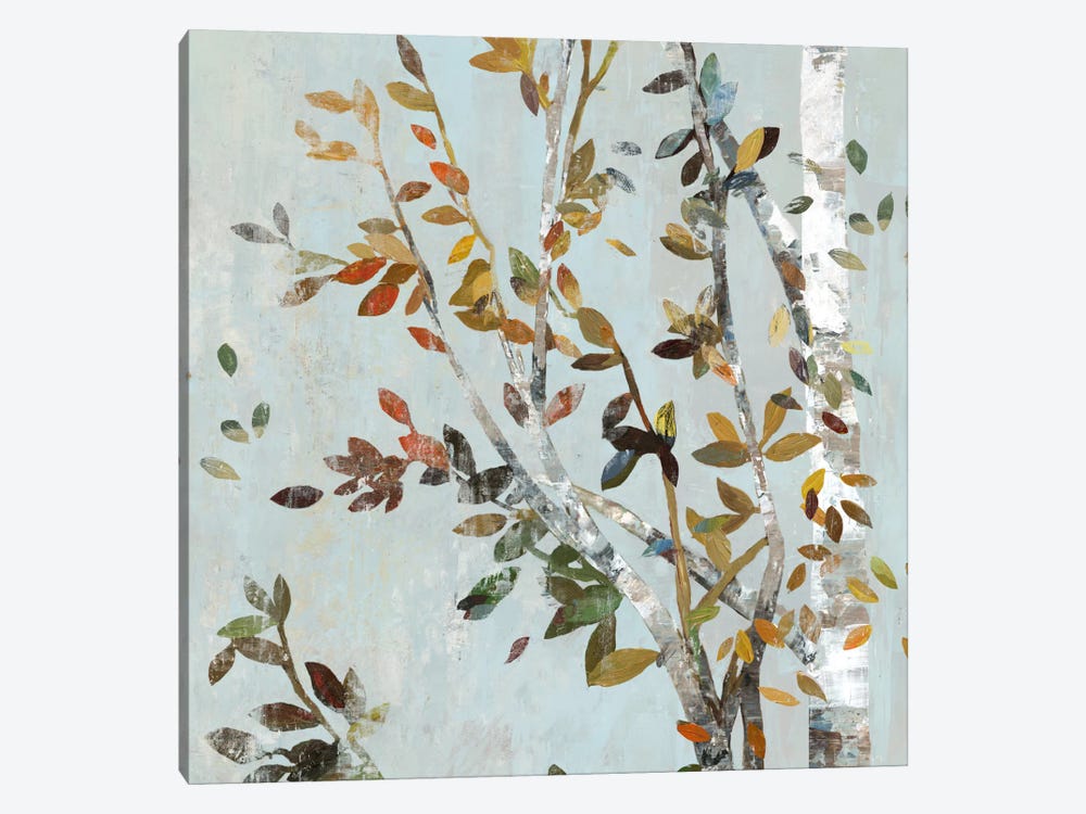 Birch With Leaves II by Allison Pearce 1-piece Canvas Print