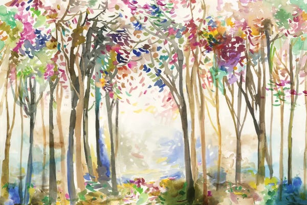 Floral & Botanical: Sunny Path II by Allison Pearce