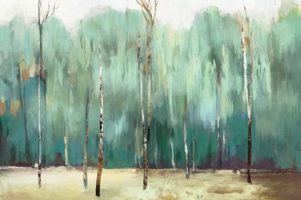European Décor: Teal Forest by Allison Pearce