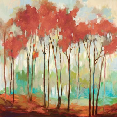 Beyond The Treetop by Allison Pearce art print