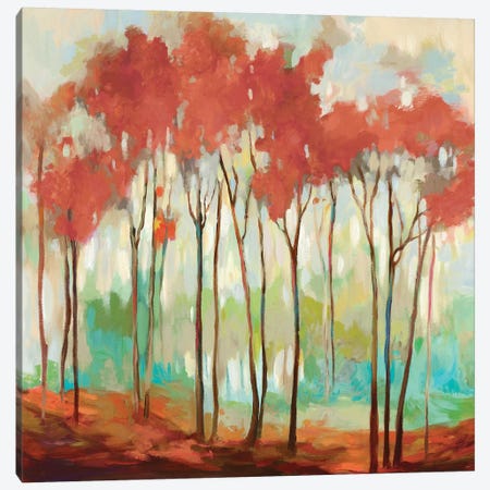 Beyond The Treetop Canvas Print #ALP258} by Allison Pearce Art Print