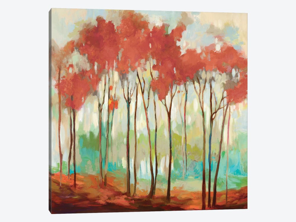 Beyond The Treetop by Allison Pearce 1-piece Canvas Artwork