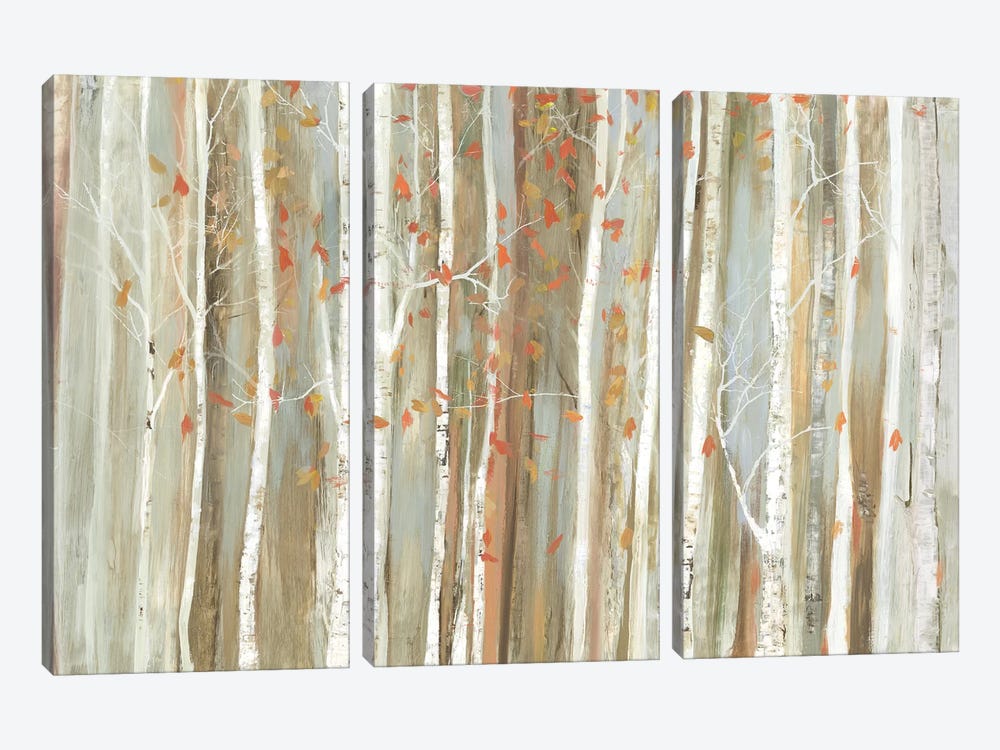 Birch Bark by Allison Pearce 3-piece Canvas Art Print