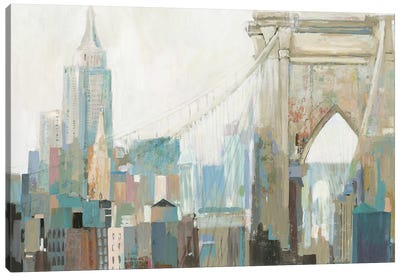 City Life I Canvas Art Print - New York Art
