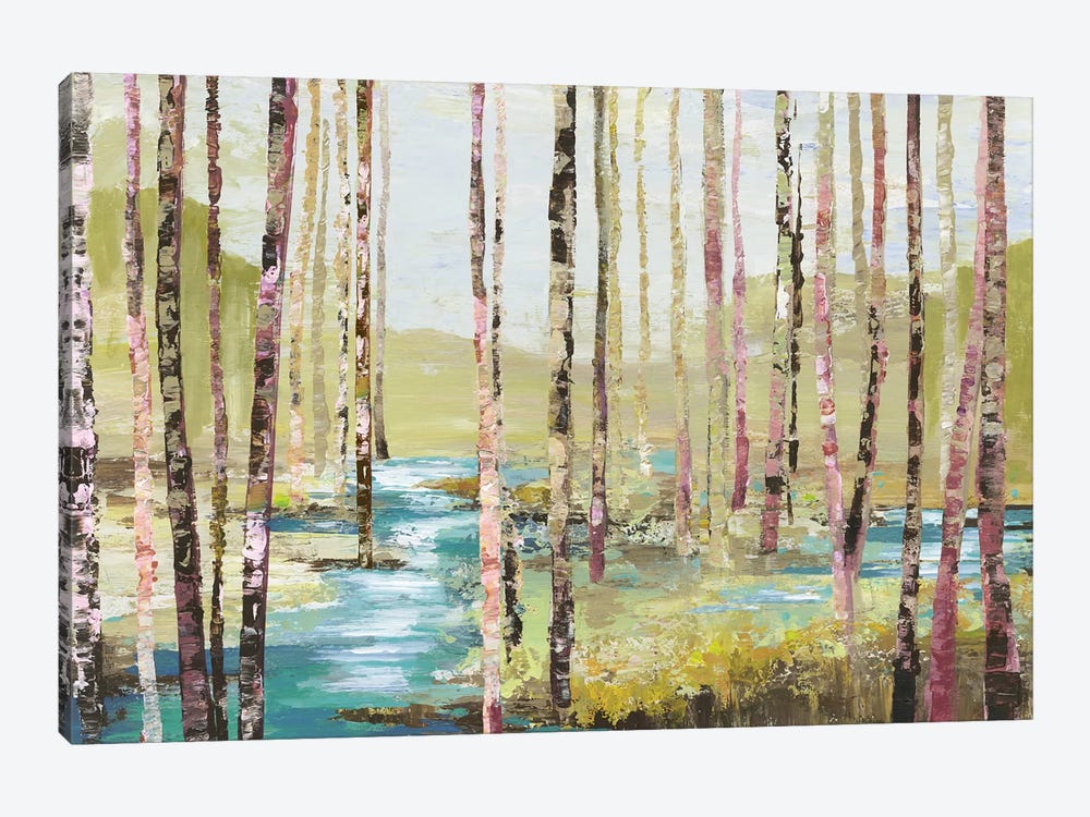 Group Of Birch by Allison Pearce 1-piece Canvas Art Print