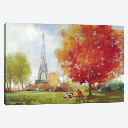 Paris Field Canvas Print #ALP271} by Allison Pearce Art Print
