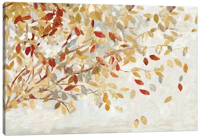 Whisper In The Wind II Canvas Art Print - Tree Close-Up Art