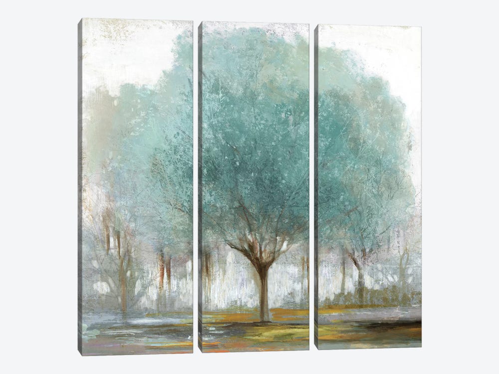 By The Treeside II by Allison Pearce 3-piece Canvas Print