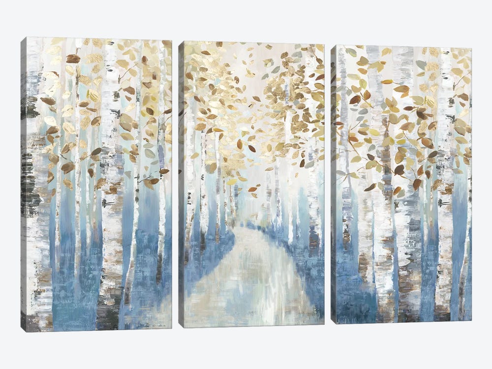 New Path I by Allison Pearce 3-piece Canvas Art