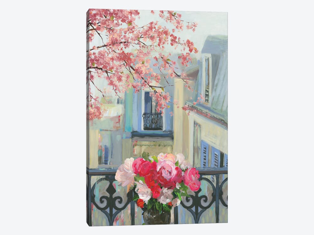 Paris In The Spring II by Allison Pearce 1-piece Canvas Art