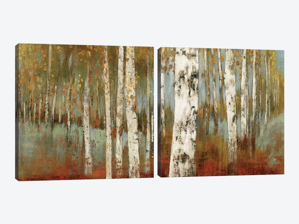 Along The Path Diptych by Allison Pearce 2-piece Canvas Artwork