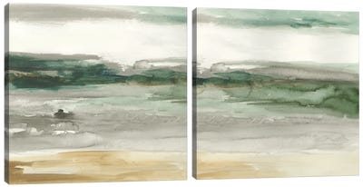 Look Out Diptych Canvas Art Print - Allison Pearce