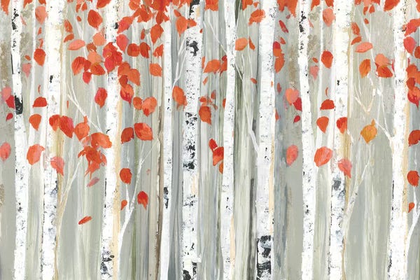 PI Creative Art: Red Leaves by Allison Pearce