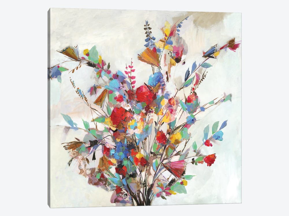 Spring Bouquet  by Allison Pearce 1-piece Canvas Wall Art