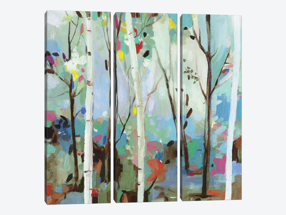 Birchwood Forest  by Allison Pearce 3-piece Art Print