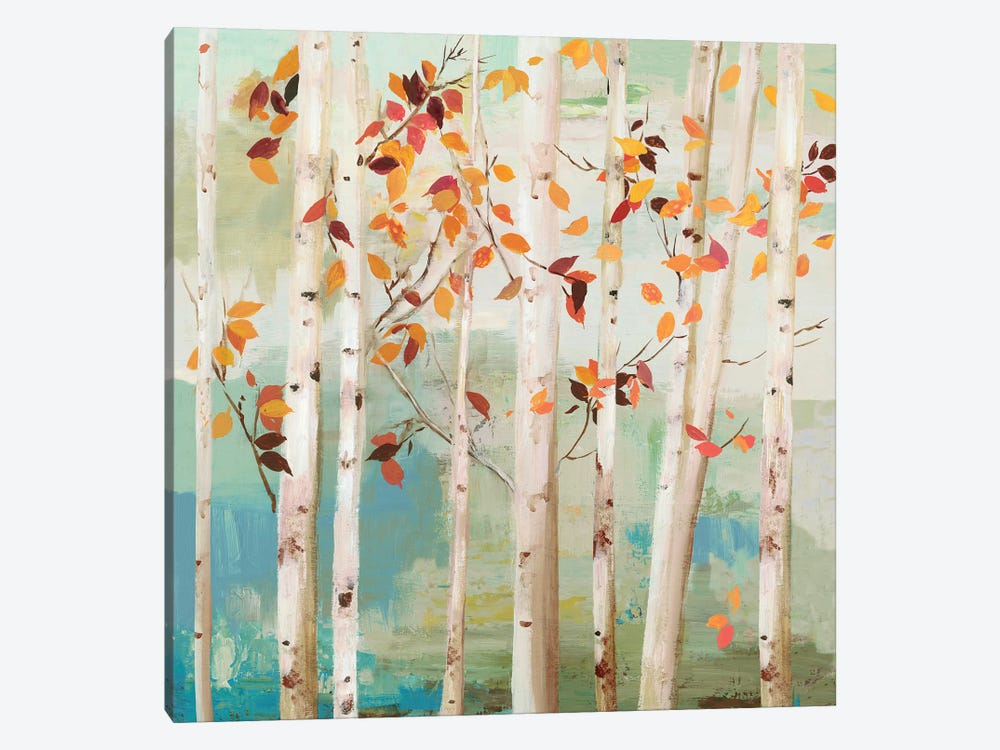 Fall Birch Trees  by Allison Pearce 1-piece Art Print